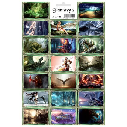 Samolepky Fantasy