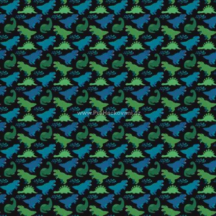 Bavlněná látka Tim dinosauři