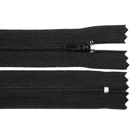 Spirálový zip pinlock No 3 délka 30 cm černý