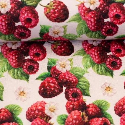 Dekorační látka Matteo maliny