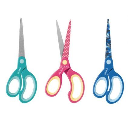 Nůžky Herlitz pro leváky 17 cm mix barev