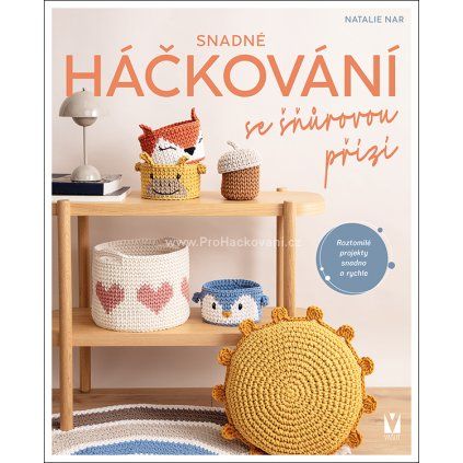 Kniha Snadné háčkování se šňůrovou přízí