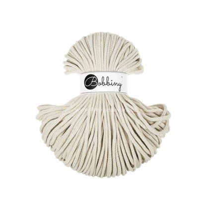 Bobbiny šňůry 5 mm Kašmírová béžová (Cashmere Beige)
