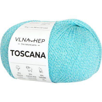 Příze Toscana 142680 Blue Curacao