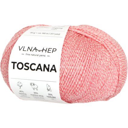 Příze Toscana 142250 Flamingo Plume