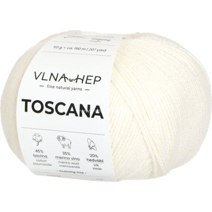Příze Toscana 142010 Bright White
