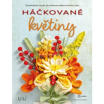 Kniha Háčkované květiny