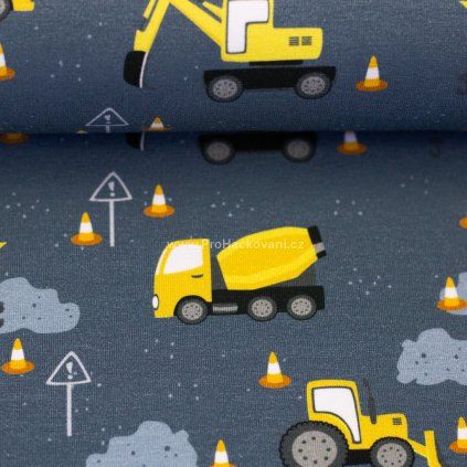 Úplet Baustelle na stavbě