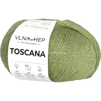 Příze Toscana 142840 Evergreen Spring