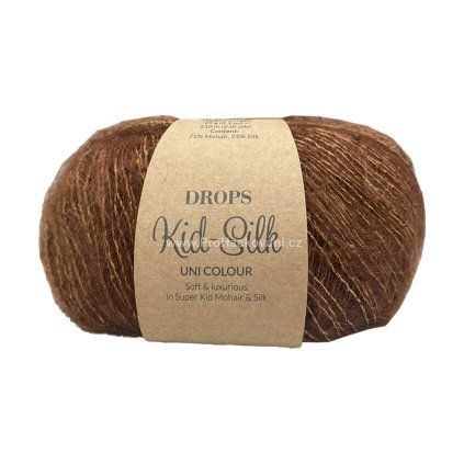 Drops Kid-Silk 76 oříšek