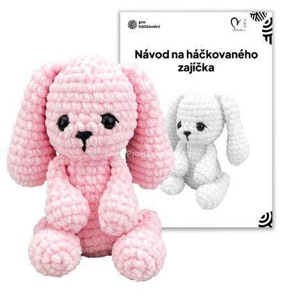 Návod na háčkovaného zajíčka