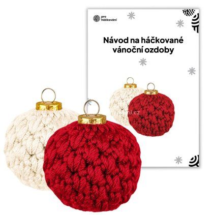 Návod na háčkované vánoční ozdoby