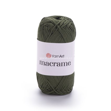 příze Macrame M164 khaki