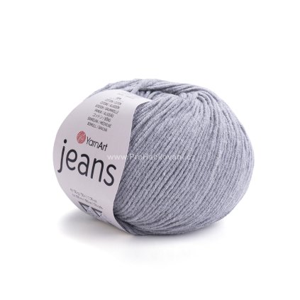 příze YarnArt Jeans 46 šedá