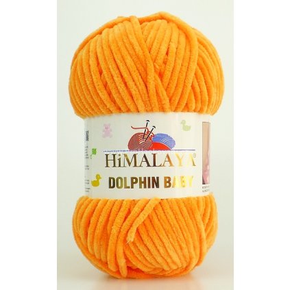 příze Dolphin Baby 80316 Oranžová