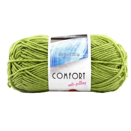 příze Comfort 53783 matná zelená
