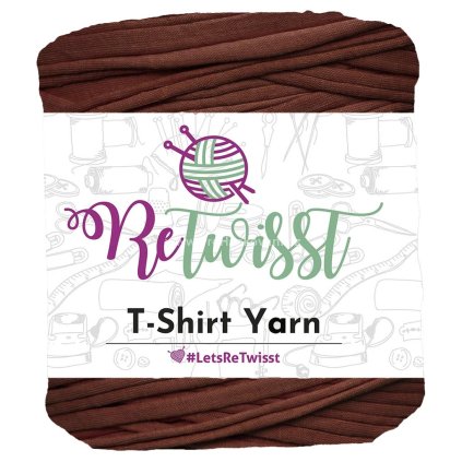 špagáty ReTwisst hnědé