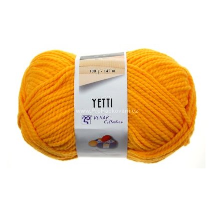 příze Yetti 54460 oranžově žlutá