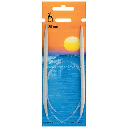 Jehlice kruhové PONY 80 cm č.10