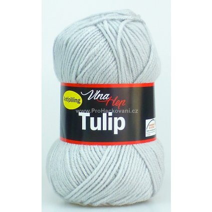 příze Tulip 4230 světle šedá