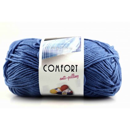 příze Comfort 56801 modrá