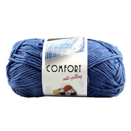 příze Comfort 56801 modrá
