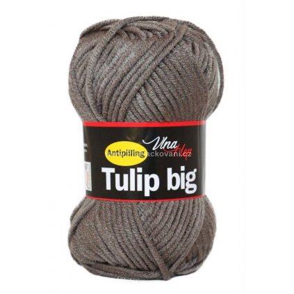 příze Tulip Big 4235 šedá