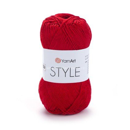 příze Style 675 červená