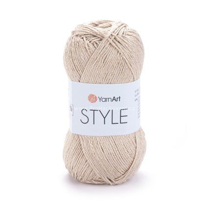 příze Style 654 světle béžová