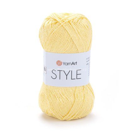příze Style 656 světle žlutá