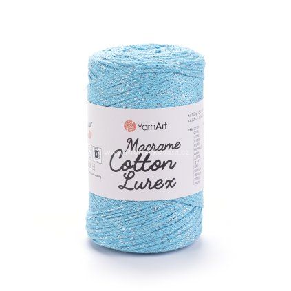 YARNART MACRAME COTTON LUREX 733