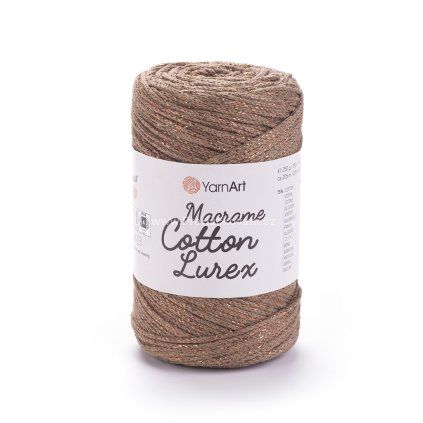 YARNART MACRAME COTTON LUREX 742