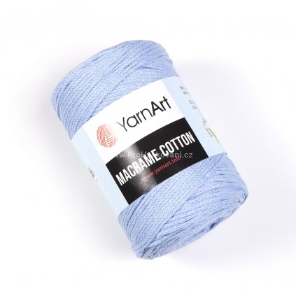 Macrame Cotton 760 bledě modrá