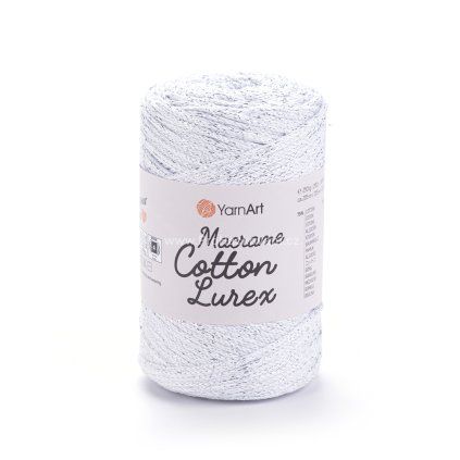 YARNART MACRAME COTTON LUREX 720