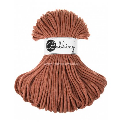 Bobbiny šňůry 5 mm Rezavá ( Terracotta )