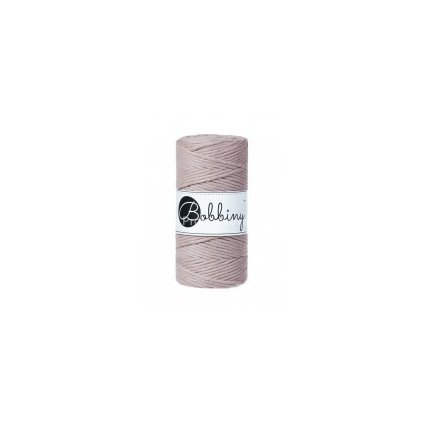 Macramé Cord 3 mm Perlová (Pearl)