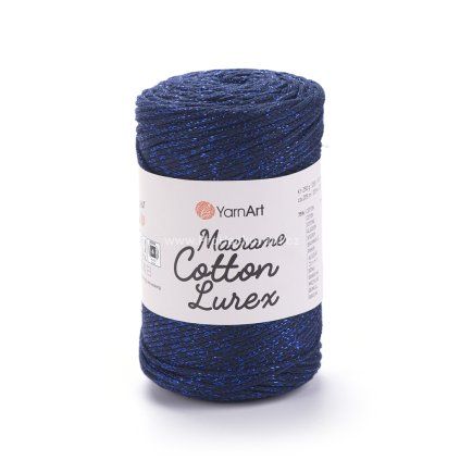 YARNART MACRAME COTTON LUREX 740