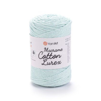 YARNART MACRAME COTTON LUREX 738