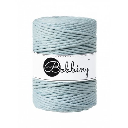 Bobbiny Macrame Cord XXL 5 mm Světlé ledově modré