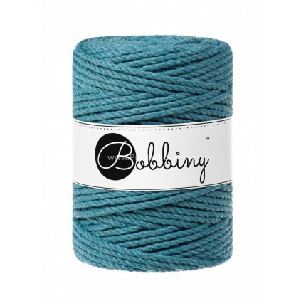 Bobbiny 3PLY Macrame Rope XXL moře (TEAL)