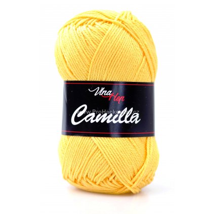 Příze Camilla 8187 matná žlutá