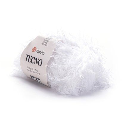 příze Tecno 01 bílá