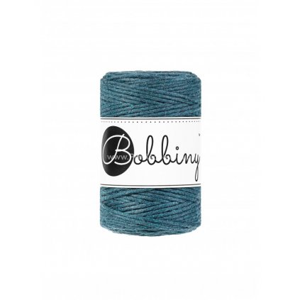 Bobbiny macrame Cord 1,5 mm Petrol (Peacock blue)