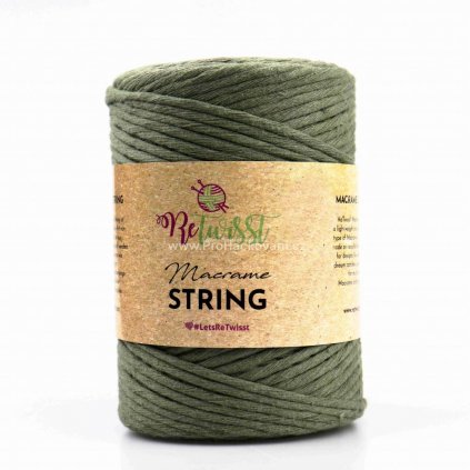 Macrame String 5 mm 16 khaki