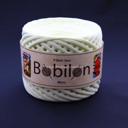 špagáty Bobilon Micro 3 - 5 mm Vanilla