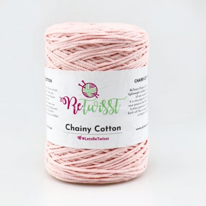 ReTwisst Chainy Cotton 23 světle růžová