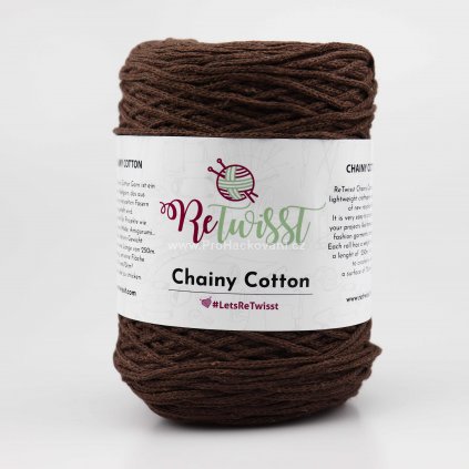 ReTwisst Chainy Cotton 11 hnědá