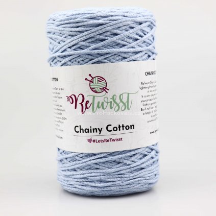 ReTwisst Chainy Cotton 17 světle modrá