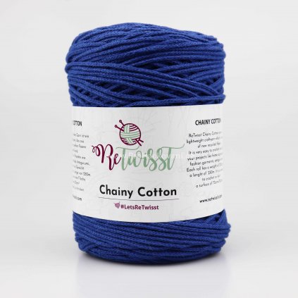 ReTwisst Chainy Cotton 19 královská modrá