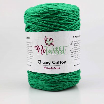 ReTwisst Chainy Cotton 15 trávově zelená